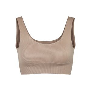 SKIMS STRETCH RIB SCOOP BRALETTE